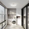 thumbnail image 5 of Livex Newburgh Ceiling Mount in Brushed Nickel, 5 of 14