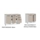 thumbnail image 4 of Kit Gabinete Bajo Almacenamiento Garaje Madesa 200cm, 4 of 10