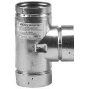 Selkirk Sport Pellet Stove Pipe Tee With Cap - Multicolor — Residential Use, Standard Application