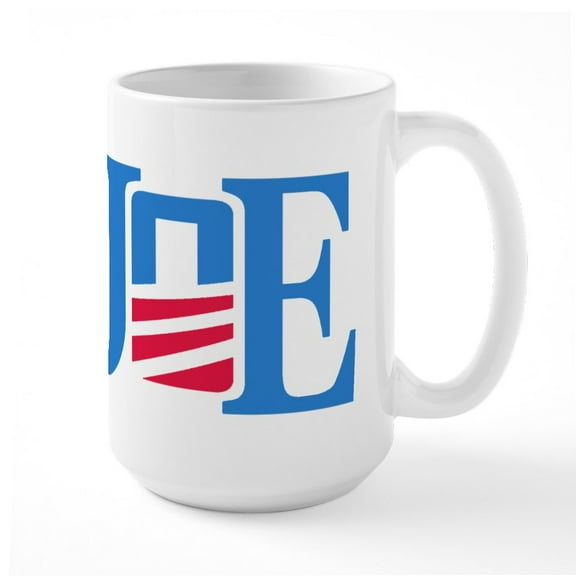 CafePress - Cup Of Joe Large Mug - 15 oz Ceramic Large White Novelty Mug
