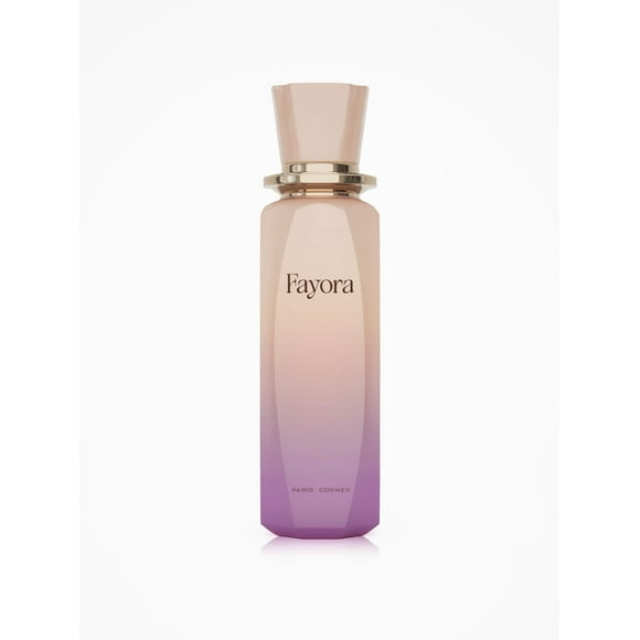 Eau de Parfum Fayora de Paris Corner, unisex, 100 ml, con estampado floral y afrutado