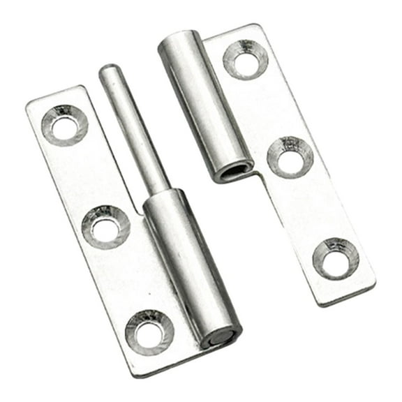 Detachable Door Hinge Removable Stainless Steel Door Connector Stripped Hinge Slip Joint Hinge Industrial Furniture Hardware