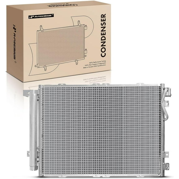 A-Premium Air Conditioning A/C Condenser Compatible with Kia Sorento 2007-2009 3.3L 3.8L, Replace# 3695, 3348, 976063E600