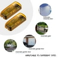 Safety beam pocell with flash lamp function for sliding gate opener