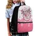 thumbnail image 5 of Yuyamidu Cute Pink Axolotl School Backpack for Girls, Lightweight Student Daypack with Multi Pockets for Elementary Class, Travel & Daily Use, 5 of 6
