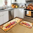 thumbnail image 4 of AUQ 2Pcs Kitchen Mat Kitchen Mats,Comfortable Crystal Velvet Surface Kitchen Rugs Sets of 2,Anti-Slip Dotted Backing Kitchen Mats for Floor,Style 7, 4 of 5