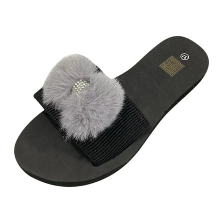 

Summer Fashion Beach Slippers New Wedge Heel Bow Slippers