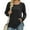 Black, variant on SNKSDGM Easter Shirts Women's Tops Short Sleeve Plus Size Women's Solid Color Long Sleeve Shirt Loose Fit Casual Top for Back To School Going Out Tops for Women