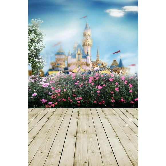 BSDHOME Polyester Wooden Floor Indoor Theme 5x7ft Photography Backdrops for Kids Portrait Studio Props