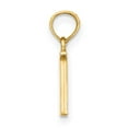thumbnail image 2 of Diamond2Deal 14K Yellow Gold Block Letter N Initial Pendant for Women, 2 of 6