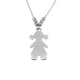 thumbnail image 1 of Collar MOLA Tag de niña acero inoxidable, 1 of 2