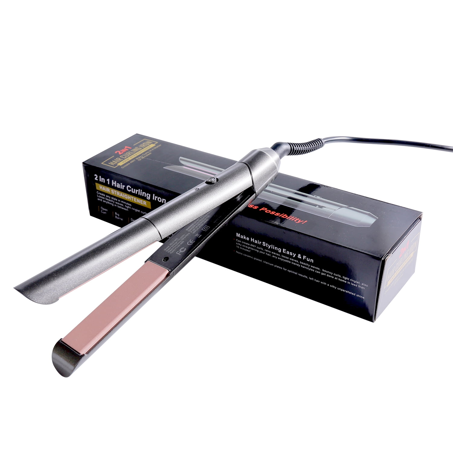 tourmaline titanium flat iron