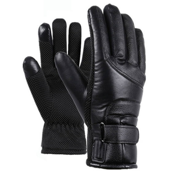 Honeeladyy Womens Fishing Gloves, Men's And Women's Charging Treasure Heating USB Heating Motorcycle Electric Car Winter Riding Windproof Warm Gloves
