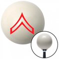 thumbnail image 1 of American Shifter  Red Private Ivory Shift Knob with M16 x 1.5 Insert Shifter Auto Manual Custom Brody, 1 of 1