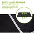 thumbnail image 3 of Impermeable Dog Seat Cover with Viewing Window, Protection for Car & SUV Rear Seats, 3 of 8