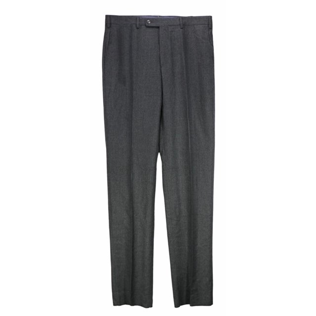 Vigano Men's 943 Light Grey 1959 Collection Wool Dress Pants - 32