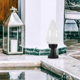 thumbnail image 3 of KAKOWELY 1 Set Outdoor Lamp Post Light Cover Plastic White Simple Design for Garden, 3 of 8