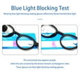 thumbnail image 5 of 2 Pairs of Retro Black Wood Grain Progressive Multi-focus Reading Glasses 3.00 Round Anti-blue Light Spring Hinges Readers +3.00 Strength, 5 of 8