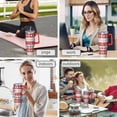thumbnail image 7 of Christmas 40oz Tumbler– Stainless Steel Insulated Tumbler with Handle and Straw, Large Capacity Travel Cup for Hot & Cold Drinks, 7 of 7