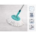 thumbnail image 2 of Cabezales de repuesto para trapeador de disco Clean Twist de color azul, paquete de 2, ideales para pisos de baldosas y piedra, microfibra absorbente de agua y suciedad, trapeadores de repuesto, fácil, 2 of 5
