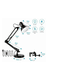 thumbnail image 5 of Lampara de escritorio extensible Malubero  Malu472, 5 of 5