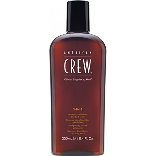 American Crew Classic 3in1 Shampoo plus Conditioner, 8.4 Ounce, PACK