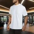 thumbnail image 2 of Mens UPF 50+ Short Sleeve Swim Shirt - Rash Guard for Surfing/Hiking/Workout, Quick-Dry Sun Protection, 2 of 3