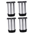 thumbnail image 4 of Masteelf 4pcs Stainless Steel Furniture Support Feet Adjustable Replacement Cabinet Legs Sofa Coffee Table Support Legs for Home (50x120mm), 4 of 8