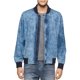 thumbnail image 1 of Calvin Klein - Chaqueta bomber de mezclilla para hombre, azul, XXL, 1 of 1