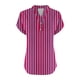 thumbnail image 5 of mfyjkho Tops Para Hacer Ejercicio Para Mujer, Camiseta Informal De Manga Corta Con Botones Y Cuello En V Para Mujer Tops Para Salir Para Mujer M, 5 of 5