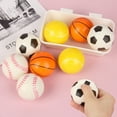 thumbnail image 2 of minipelotas deportivas antiestrés para aliviar la ansiedad, de espuma pequeña, para fútbol, béisbol, baloncesto, tenis, fútbol, pelota elástica para niños, juguete sensorial., 2 of 8