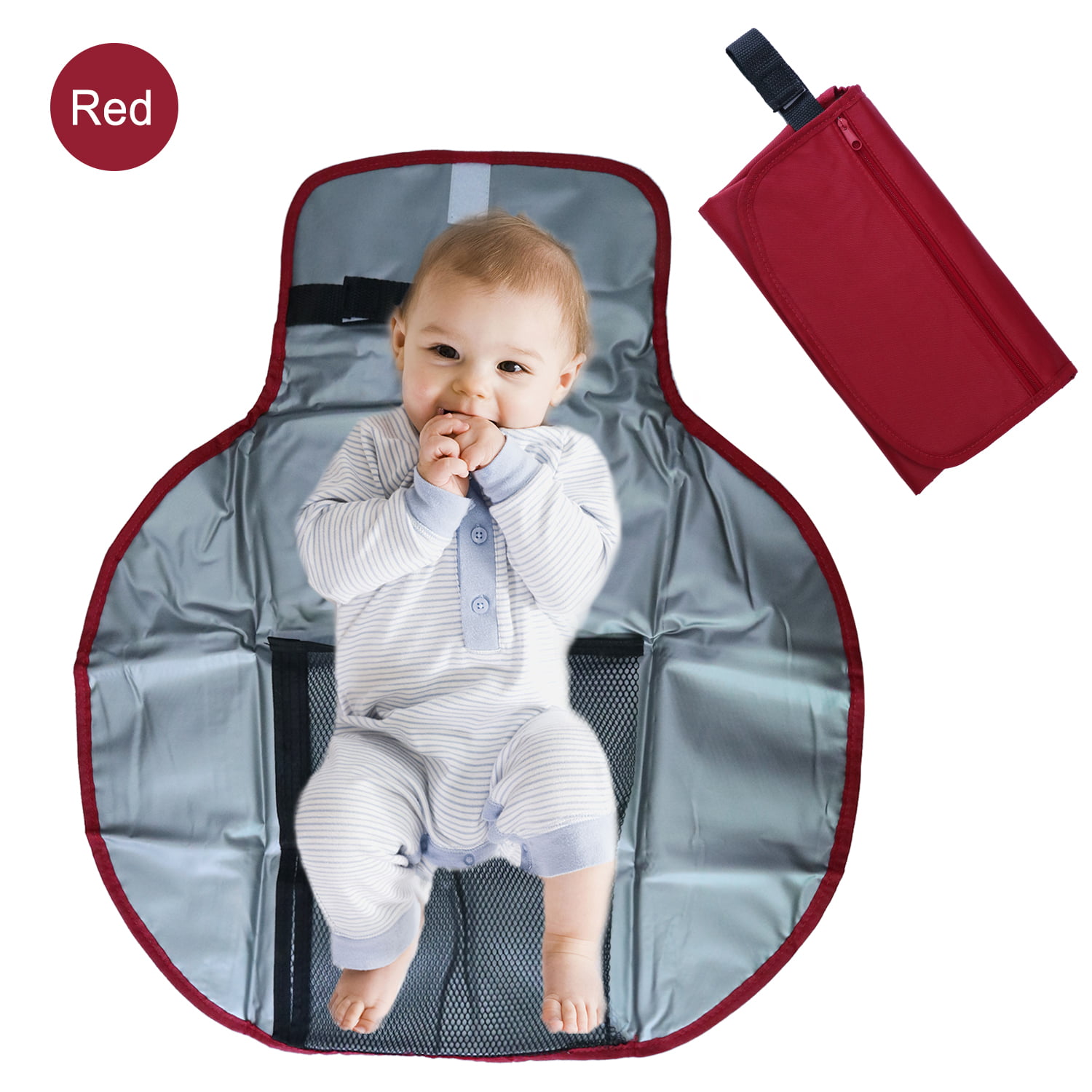 Baby Travel Changing Mat Folding Portable Diaper Wipe Clean Waterproof Unicorn 