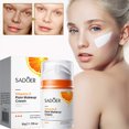 thumbnail image 1 of Fiudx Ofertas flash del día solo en línea Crema hidratante iluminadora y correctora para la piel Crema facial simple Crema blanqueadora para todo el cuerpo 50 g, 1 of 7