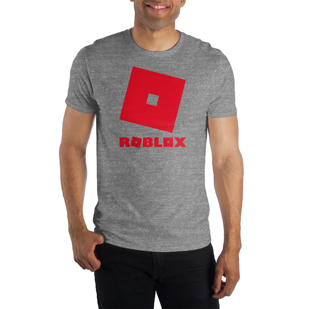 Bioworld Roblox Block Graphic Men S Gray T Shirt Tee Shirt Gift