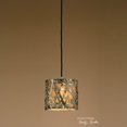 thumbnail image 2 of Uttermost Alita Champagne Mini Drum Pendant in Silver, 2 of 2