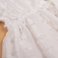 thumbnail image 6 of IBTOM CASTLE Mommy and Me Dresses Matching Outfits Floral Sleeveless Spaghetti Strap V Neck Sunflower Beach Dress for Mother and Daughter S White, 6 of 8