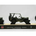 thumbnail image 4 of MTH PREMIER US ARMY FLAT CAR W/ WILLY'S TRANSPORT JEEP O GAUGE 20-92367D-609111, 4 of 8