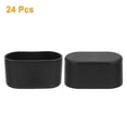 thumbnail image 3 of Uxcell Chair Leg Cap, Oval Non-Slip Floor Protectors Chair Leg Cover 1-3/16"x2-3/8" 24, 3 of 5