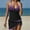 Purple, variant on WILLBEST Sun Dress Women's Swimwear Tankini 2 Piece Normal Swimsuit High Waisted Green White Blue Golden Black Padded V Wire Bathing Suits Sports Sexy / Strap / New / Padded Bras / Strap