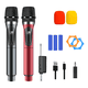 thumbnail image 1 of "2 Microfono Inalambrico Profesional Karaoke Con Receptor Malubero Rojo y Azul ", 1 of 5