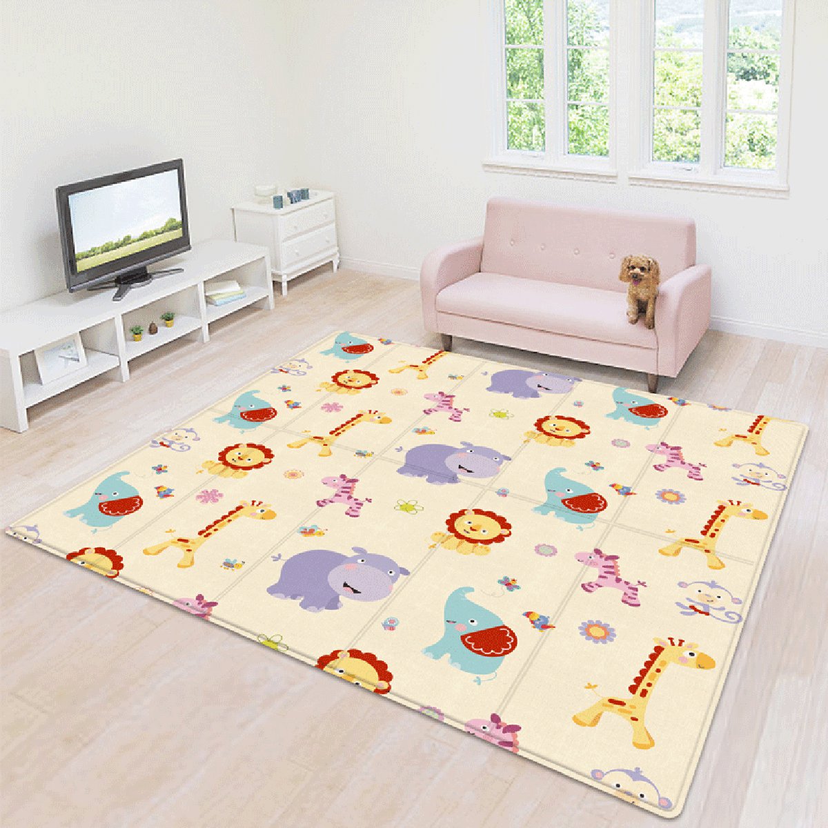 Doublesided Crawling Mat Playmat Waterproof Portable
