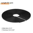 thumbnail image 2 of Uxcell Boning for Sewing, 1 pack 50 Yards 8mm Polyester High-Density Corset Boning for Wedding Dress, Bridal Gown Black, 2 of 4