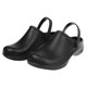 thumbnail image 2 of Hombres Mujeres Cocinar Zapatos de Enfermería Médica Zuecos Ultralite con Correa Antideslizante Negro / Blanco 41 Macarena Zapatos unisex, 2 of 8