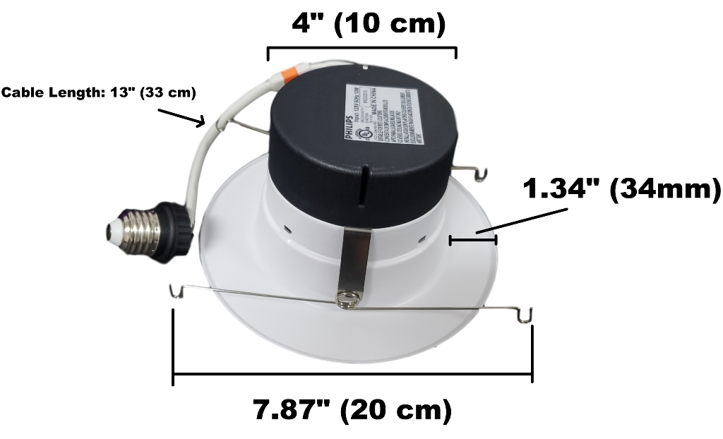 Philips 65W LED Recessed Retrofit Trim Ceiling SpotLight Dimmable Light  Bulb Daylight 5