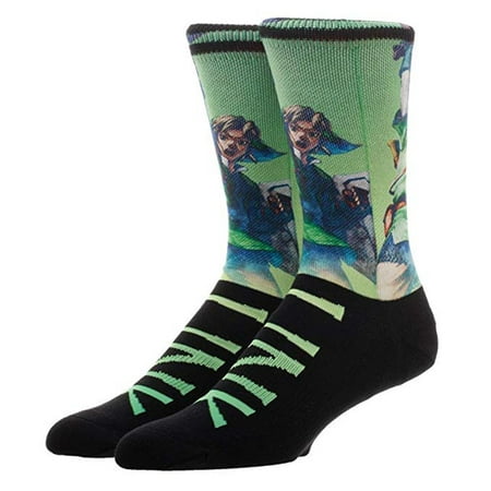 Crew Sock - Zelda - Sublimated Over Knit New Licensed
