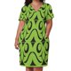 thumbnail image 3 of Vestido holgado con bolsillos de rana abstracta, elegante y chic, vestido de noche holgado de verano para mujer, verano 2025 para niñas, 3 of 7