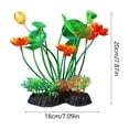 thumbnail image 3 of Cififendec Artificial Aquarium Plants, 7.87"×7.09", Non-Toxic Fake Seaweed Ornaments, Realistic Plastic Water Grass Decor for Fish Tank Landscaping, 3 of 5