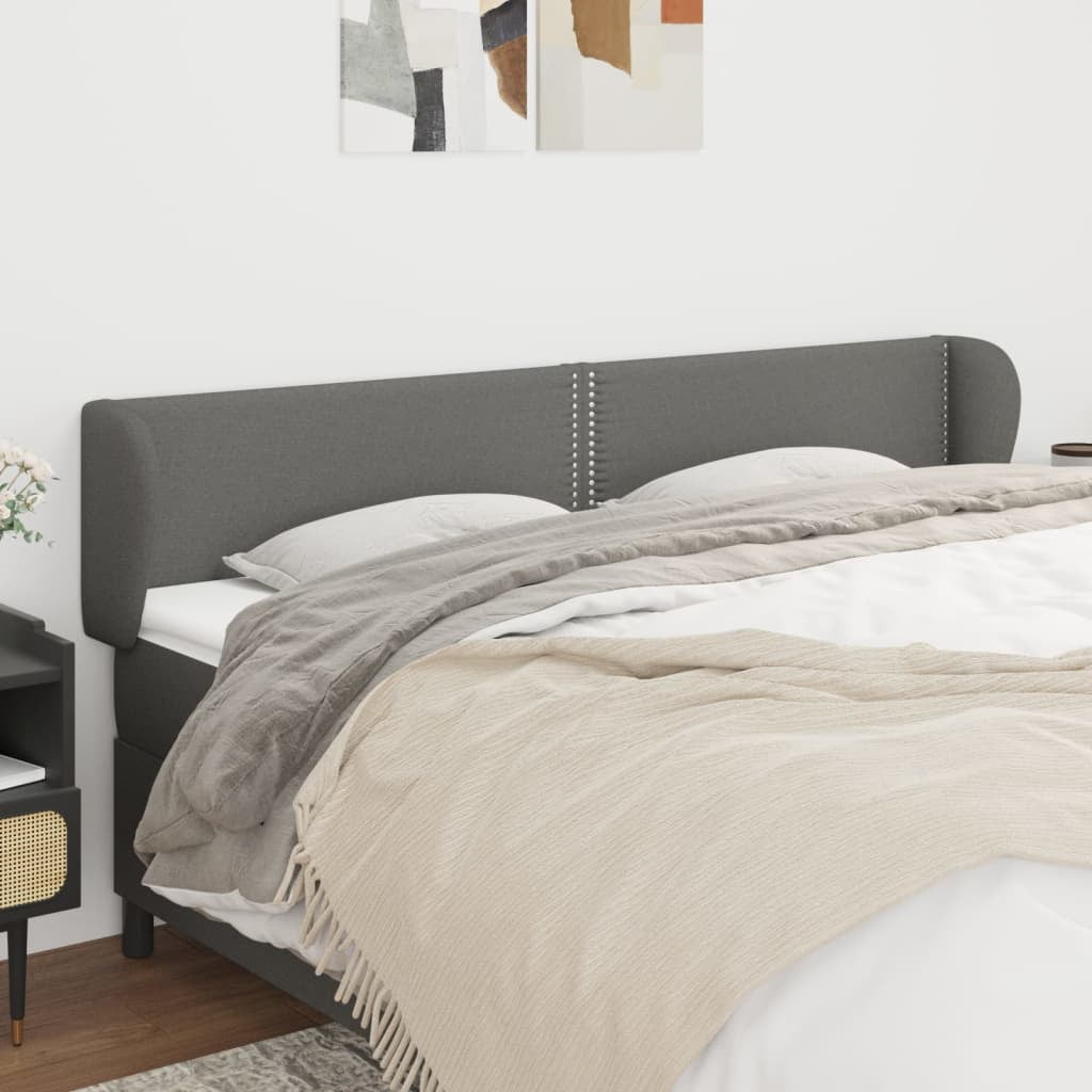 vidaXL Upholstered Headboard with Ears - Thumbnail 5