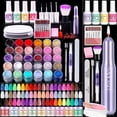 thumbnail image 1 of Kit de uñas en polvo SAVILAND con taladro: set de inicio de 30 colores, 1 of 7