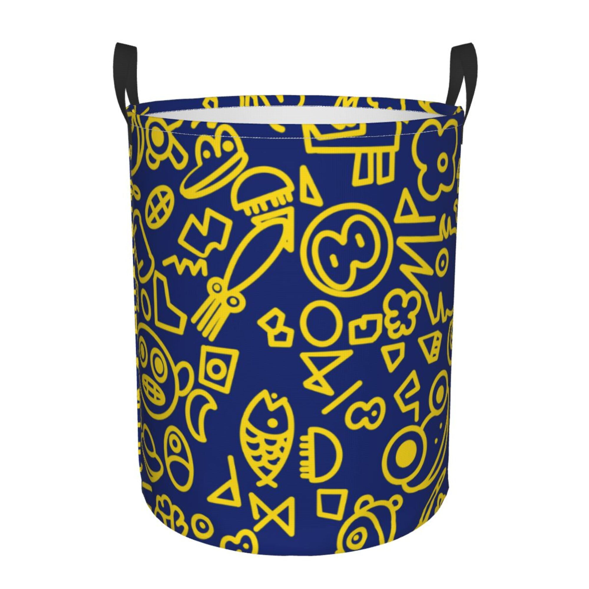 Graffiti Backdrop Print Laundry Basket